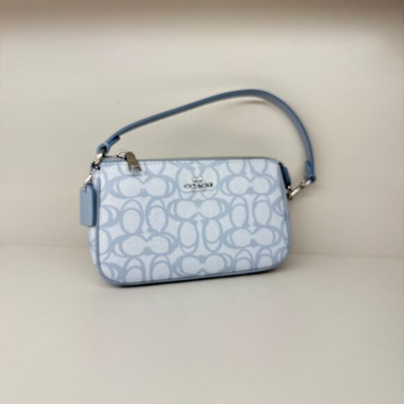 Coach Nolita 19 Shell Print CBK79 Sketch Signature Canvas CBM72 - Picture 7 of 16